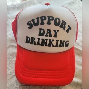 "Support Day Drinking" Trucker Hat